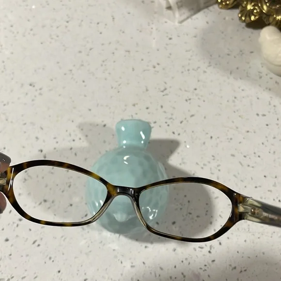 Tory Burch brown torti glasses frames (no lenses), preowned - Picture 4 of 10